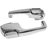 1967-72 Chevy GMC Truck Chrome Door Handles Outside Pair W Gaskets and bolts by KC Truck Parts