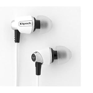 Klipsch IMAGE S4-WH In-Ear Enhanced Bass Noise-Isolating Headphone, White by 