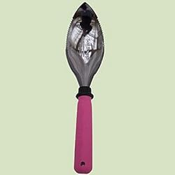 Garden Works Soil Scoop with Ergonomic Comfort Grip Pink