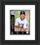 Framed Nomar Garciaparra Los Angeles Dodgers Photograph