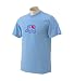 Custom printed I Love My Dog on mens or youth t-shirt