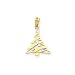 14 Karat Gold, Christmas Tree Pendant