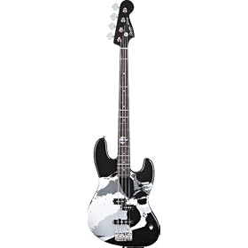 Squier by Fender Frank Bello Jazz Bass- Black