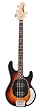 Ernie Ball Music Man Stingray 4 Bass, Vintage Sunburst, Double Humbucker, Rosewood Board
