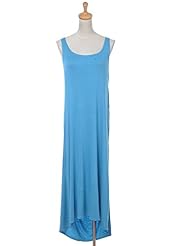 Animal Print Sleeveless Maxi Dress 