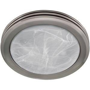 HUNTER 90053 DECORATIVE BRUSHED BATHROOM FAN;