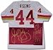 John Riggins Washington Redskins NFL Autographed Throwback Jersey Inscribed SB XVII MVP