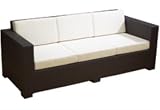 Review   / Marbella 3-seater Wicker Lounge Sofa by Cadix