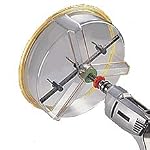 the Hole Pro infinitely adjustable twin blade hole saw cutter