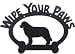 Wipe Your Paws Sign - Newfoundland