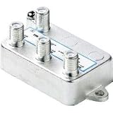 1GHz CATV Solderback Vertical Splitter - 3-Way
