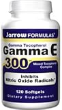 Gamma E 300 120 SoftGel ( (Gamma Tocopherol) Inhibits Nitric Oxide Radicals ) Jarrow Formulas
