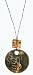 Brass Volatile Boyfriend Tag & Feldspar Bead Necklace