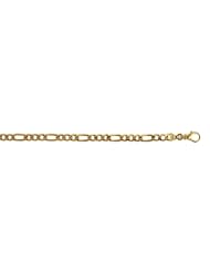 14KT Yellow Figaro 5.8mm Bracelets Length = 8