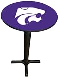 Kansas State University Wildcats Bar Pub Table Black
