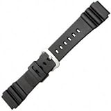 Casio 22mm Black Resin-Marine Gear