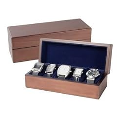 Uhrenschatulle Uhrenbox aus Edelholz, 2.Wahl
