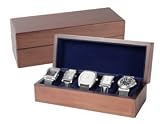 Uhrenschatulle Uhrenbox aus Edelholz, 2.Wahl