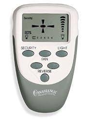 Home Improvement: Casablanca W-65 Inteli-TouchIII RF Remote Control for Fans with Single Light, N/A - Casablanca
