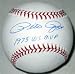 Pete Rose Autographed Cincinnati Reds MLB Baseball with 1975 WS MVP Inscription