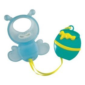 Soothie Pacifier Attacher - Bee with Honey Pot Clip