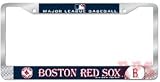 Boston Red Sox Chrome License Plate Frame