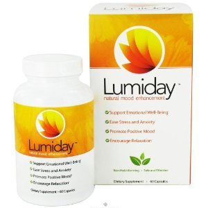 Lumiday Natural Mood Enhancement Dietary Supplement, 60 Capsules