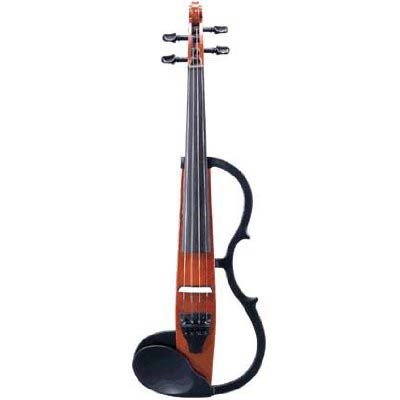 Childrens Toyshop  Musical Instruments : Yamaha SV-130 Silent Electric Brown 4/4 Violin