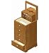 Infinity Instruments Tall Chest Wood Jewelry Box, Natural