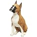 Sandicast Boxer Original Size Figurine Color:Brown