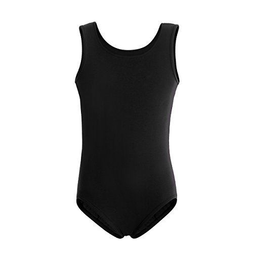 MAGIC TOWN Girls' Classic Sleeveless TankTop Leotard