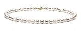 AA+ Quality, 18-inch, 7.5-8.0 mm, White Akoya Pearl Necklace