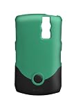Luxe Case for BlackBerry 8300 - Teal Black Luxe Case for BlackBerry 8300 - Teal Black