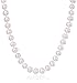 Amazon Collection Sterling Silver and Freshwater Cultured A Quality Pearl Necklace (7.5-8mm)
