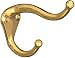 2PK BRS Coat &amp; Hat Hook