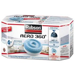 Rubson Recharges Aero 360 pour absorbeur Lot de 4