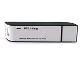Book Cover For WiFi Wireless IEEE 802.11G/B WLAN 54Mbps Network Adapter USB2.0 Wireless Lan USB Adapter for Laptop Noteook Desktop PC Suport Vista/Windows 7(32bit & 64bit)/Linux
