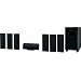 Onkyo SKSHT750 7.1-Channel Home Theater Speaker System (Black)