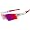 Polished White Frame/Red Lens