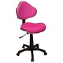 Fabric Ergonomic Task Home Office Computer Chair, Pink