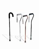 Adjustable Aluminum Cane Black