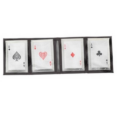 4 Aces Metal Playing Throwing Knives Cards
