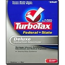 Turbotax Deluxe 2006 Federal & State with Deduction Maximizer