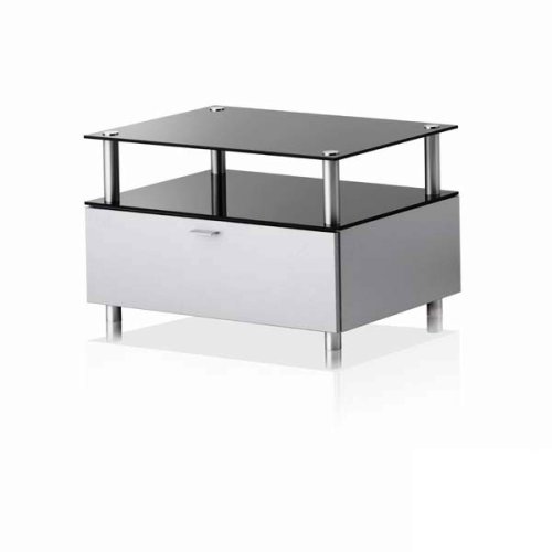 Spectral Just-Rack JRS 81 SL - Nussbaum Schublade Universalm&ouml;bel f&uuml;r Flachbildschirme TV - und Audio Ger&auml;te