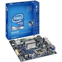 Intel DG45ID Desktop Motherboard - LGA775 G45 mATX SATA2 RAID 5 Channel Gigabit LAN (Intel GMA X4500HD) (Retail Boxed) (BOXDG45ID)