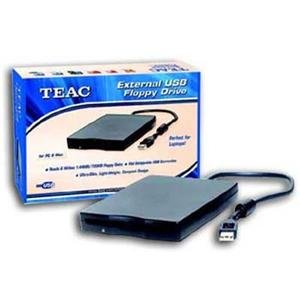 Teac America External USB 1.44MB Floppy-BLK Drives-Hard/Floppy - FD05PUB/KIT/B