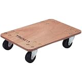 合板製平台車プティカルゴ ゴム車 507-8741 PC-3045G