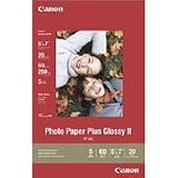 Canon Photo Paper Plus Glossy II, 5 x 7 inches, 20 Sheets (2311B024)