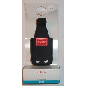 OEM Verizon Casio G'zone Ravine C751 Black Swivel Belt Clip Holster