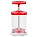 Manual Professional Whipping Cream Dispenser - Handheld DIY Whipped Cream Dispenser - Perfect Cream Whipper Maker for Gift,Lid,15-Ounce Capacity (450ml) (Red)
